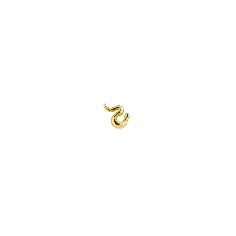 Life Line Stud Earring Right Single