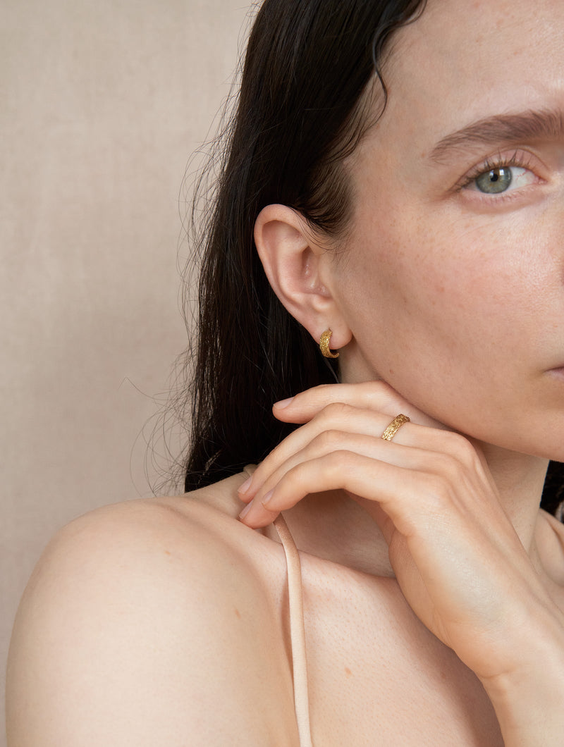 Enchanted Hoop Earrings Pair