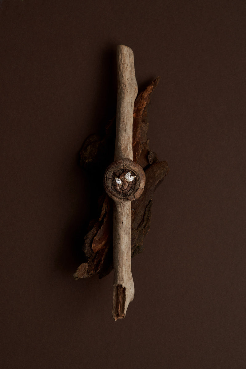 The seed - Diamond Stud Earring Single