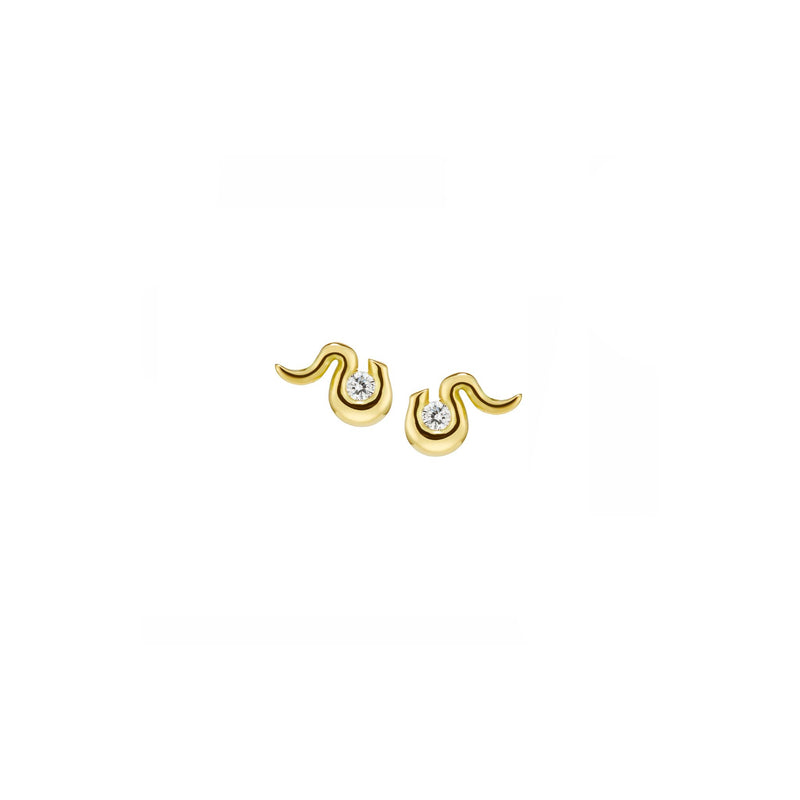 Sow To Grow Diamond Stud Earrings Pair