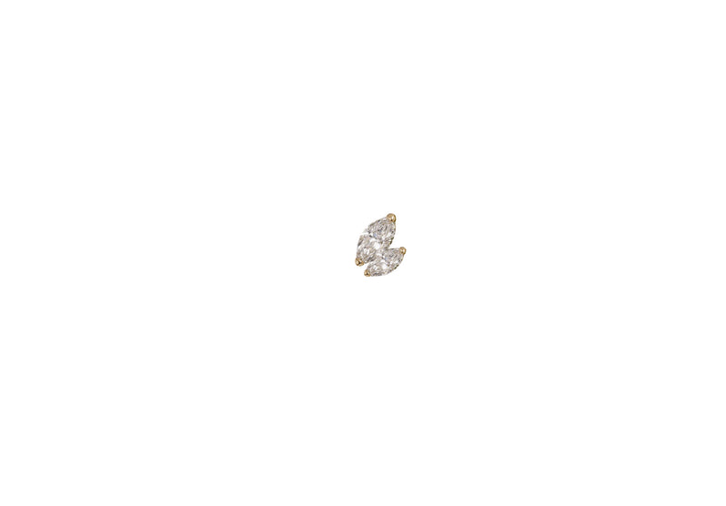 Secrets For Two - Diamond Stud Earring Single